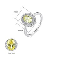 Ring Gaurosa Woman Fantasy in Silver Zirconia SR0346 - SR0346